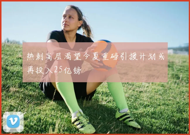 热刺高层渴望今夏重磅引援计划或再投入25亿镑